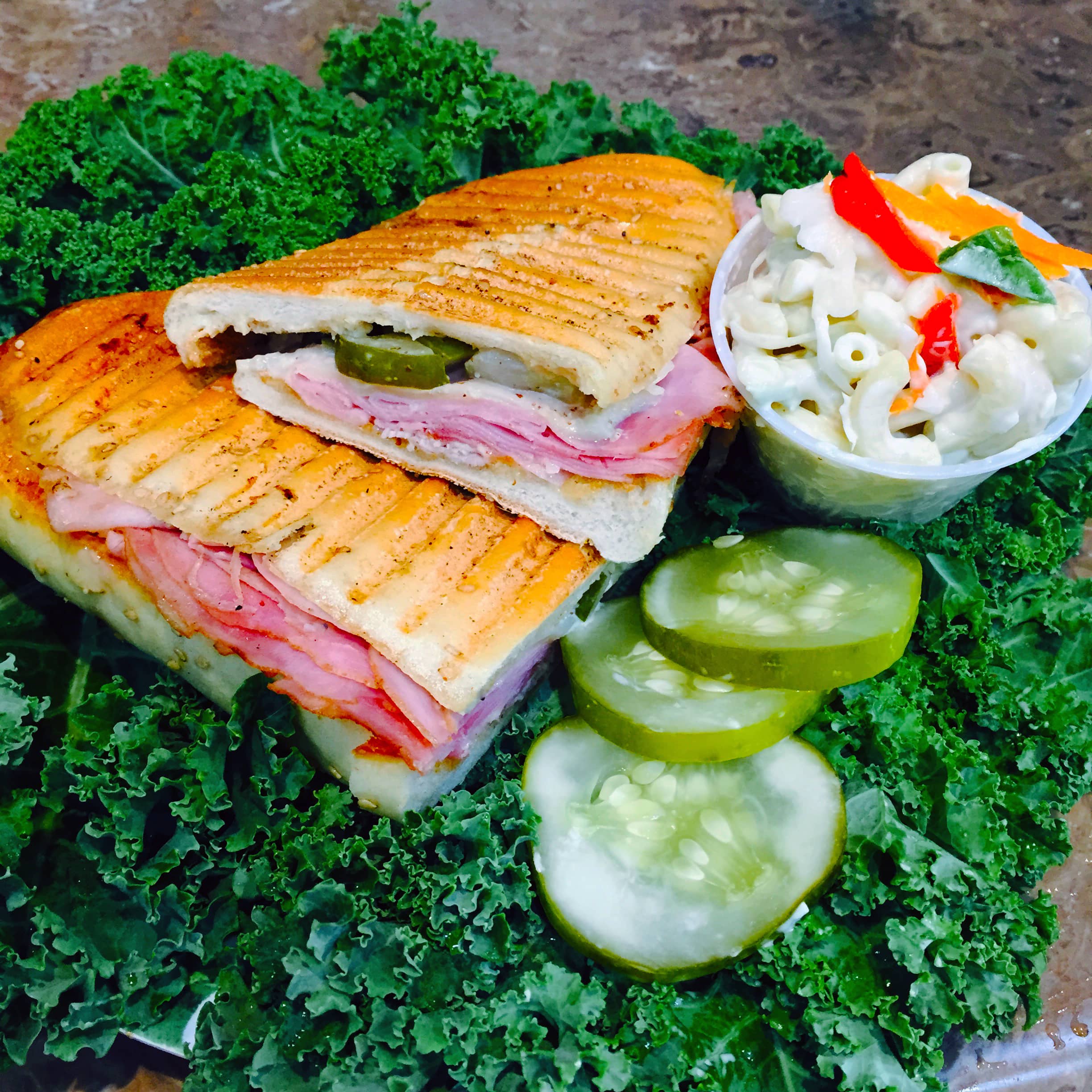 Pressed Cubano sandwich