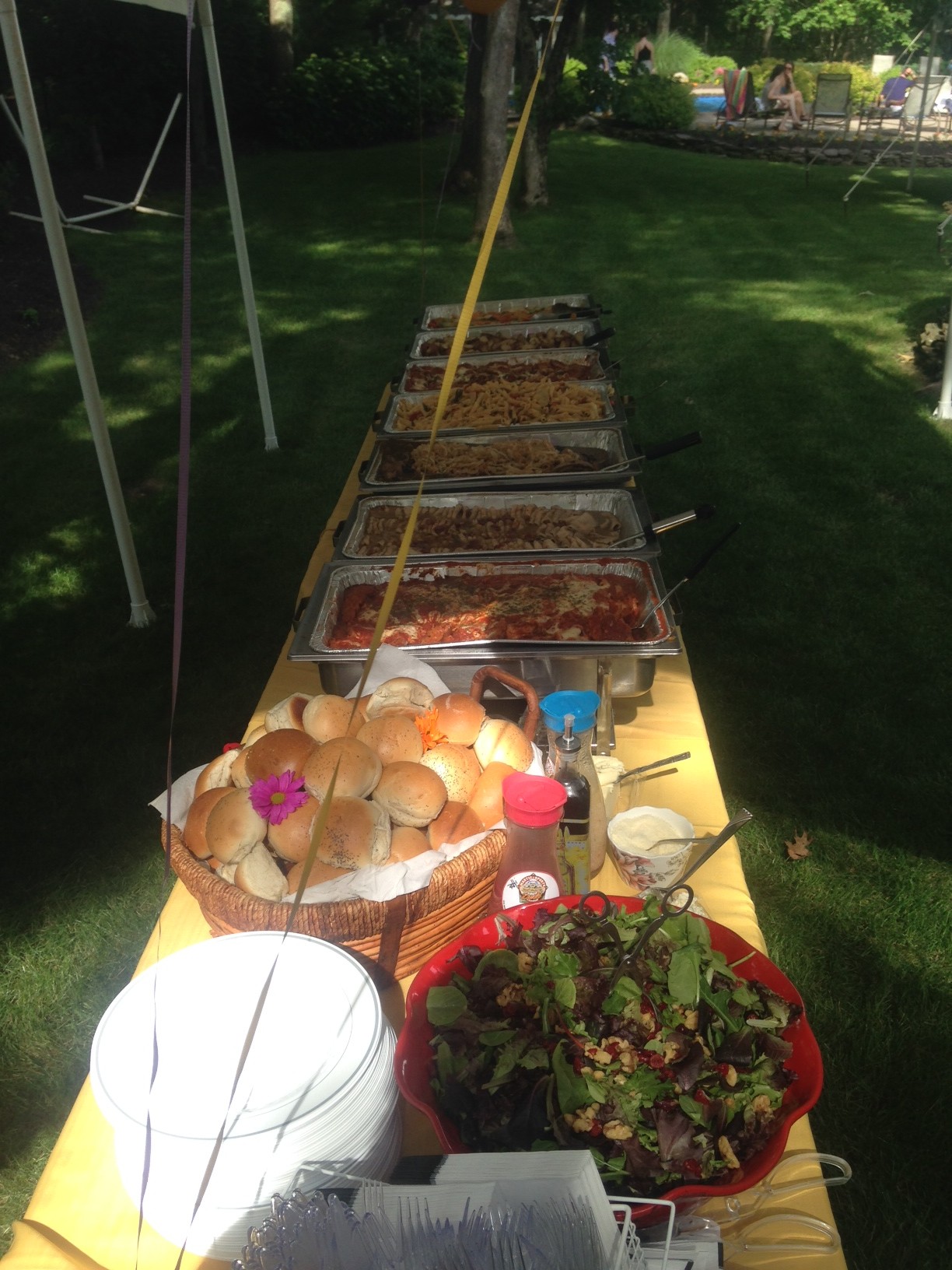 Gourmet platter by Wine Country Deli